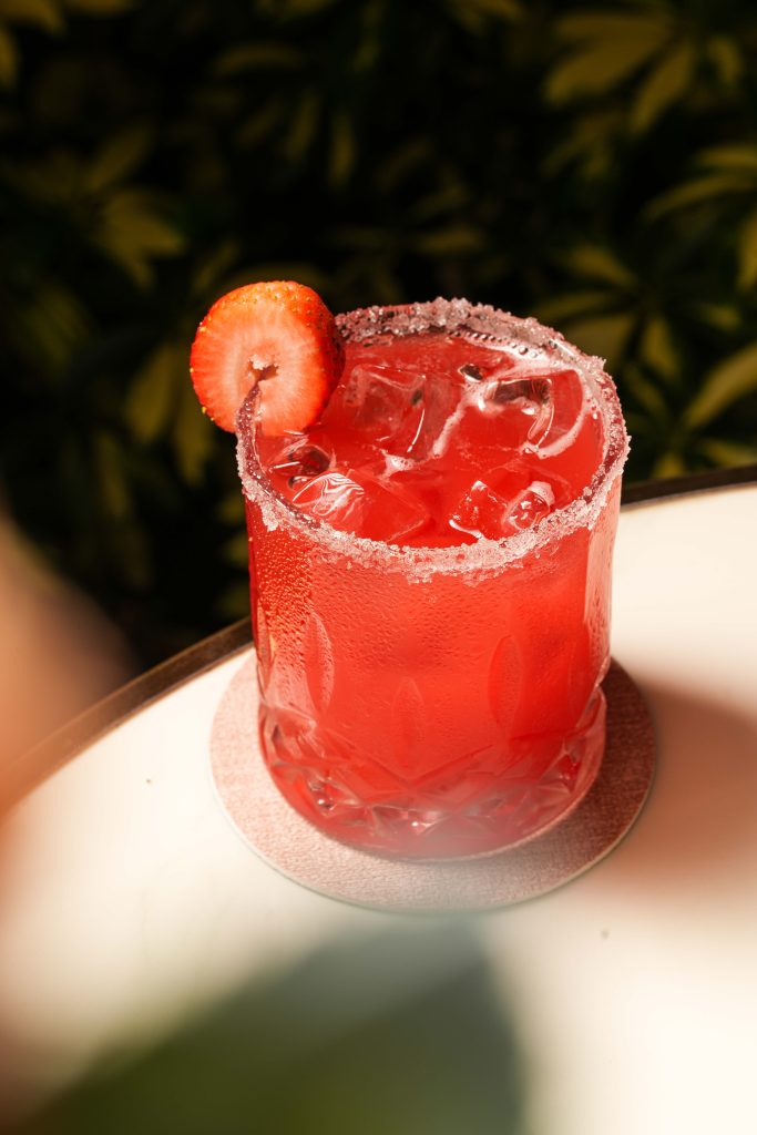 Cocktails — Wine dinner at Bellagio Terrace Miami Beach
